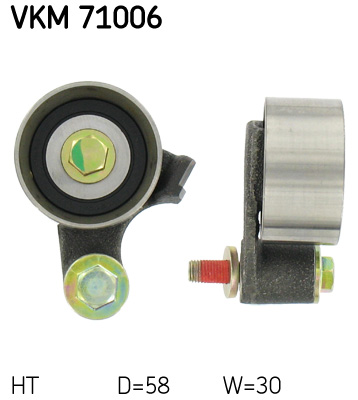 SKF Feszítőgörgő, vezérműszíj VKM71006_SKF